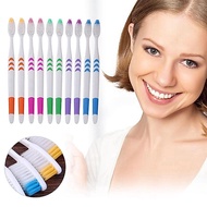 (Pack Of 10) Toothbrush Soft Bristles Removes Dirt Suitable For Adults Z490-E