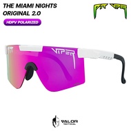 Pit Viper - The Miami Nights Original 2.0 HDPV Polarized Pink แว่นตากันแดด นิรภัย เหมาะกับกิจกรรมกลา