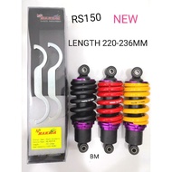 [11.11 OFFER]MAKIDA MONOSHOCK RS150 RSX150 VF3I 185CC ADJUSTABLE MONOSHOCK LENGTH 220-236MM. LOAD CA
