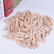SG LOCAL restocked ready stock Mini Wooden pegs Clips DIY craft art for Clothespins Decorative Photos Papers 1 inch/25mm
