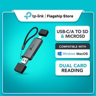 TP-Link UA430D 2-in-1 USB3.0 Type-C&A to SD MicroSD TF 3.0 Card Reader for PC Laptop