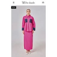 She_Dazzle Madeline Set Hotpink New