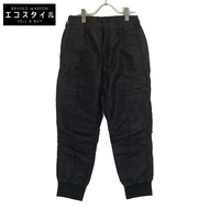 三宅一生 ME51FF028 男士黑色尼龍褲 1