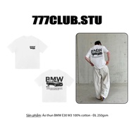 BMW E30 M3 men's and women's unisex t-shirt, oversize form, premium 2-way cotton, 250gsm