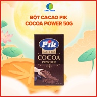 PIK CACOA POWER 50G cocoa powder used for baking, used with ice cream