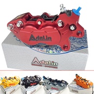 Motorcycle universal modification four piston ADL-7 ADL-20 HF6/F101 Brake calipers For BWS RSZ CNC r