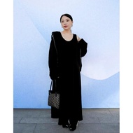 BB CHUBBY 2 Colors Large Size Space Cotton Two-Piece Dress Set Jacket+Vest Long Plus Size Outfit Wom