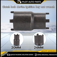 Clutch Nut Opener Tool, Two-Way Socket 20/24mm for Honda Models