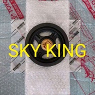 POLI Pulley Krek As Calya, Sigra, Sienta, Agya, Vios, Yaris Original Toyota Pulley poly ker as kruk 