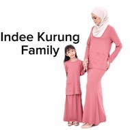 (10-20) Rasa Sayang Kid Indee Kurung / Baju Raya Sedondon Ibu Anak  / Modern Style / Ironless Kurung [Ready Stock]