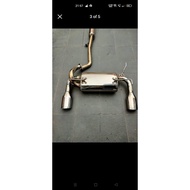 Impul exhaust muffler for skyline v35