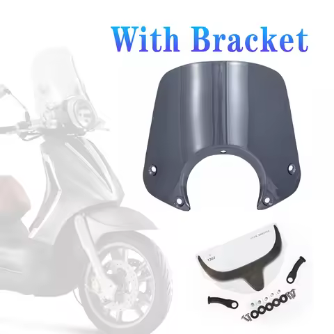 Fit for BV 500 Beverly 500 400 125 Beverly 250 300 Tourer 250 300 Motorcycle Windshield Windscreen S