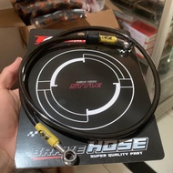 Black Carbon Front Disc Brake Hose 90cm TAD Ninja R RR SS RxKing CB GL Tiger