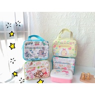 Gurashi Cartoon Corner Big Lunch Box Bag Children Small Tote Bag Zipper Lunch Bag