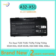 A32-X51 Laptop battery For Asus T12C T12Er T12Fg T12Jg T12Ug X51H X51L X51R X51RL X58 X58C X58L X58L