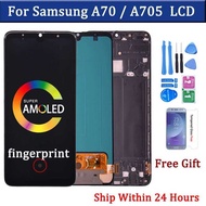 Amoled Super For Samsung A70 Display A705 A705fn A705yn A705f A705gm LCD Touch Screen Digitizer