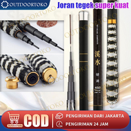 Joran tegek super kuat/joran tegek carbon full ringan/ tegek pancing super kuat / tegek full carbon 