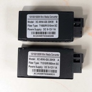 1CLICK2BUY Xicom Gigabit Fiber Optical Ethernet Media Converter 1000MB/s - XC-MINI-GS