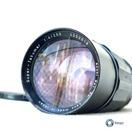 เลนส์มือหมุน Asahi Super TAKUMAR 200mm f4(22) M42 Mount หน้าเลนส์ 58 mm