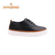 Sunnystep - Elevate Walker- Oxfords &amp; Lace-Ups in Black - Most Comfortable Walking Shoes