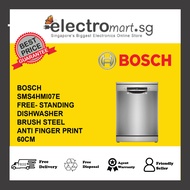 BOSCH SMS4HMI07E Series 4 Free-standing dishwasher 60 cm Brushed steel anti-fingerprint