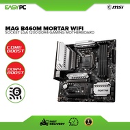 Msi MAG B460M Mortar Wifi Socket LGA 1200 Ddr4 Gaming Motherboard, Brand new DDR4 motherboard.