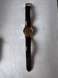 Movado 金色錶面腕錶