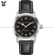 HAMILTON H70405730 Unisex Watch KHAKI FIELD MURPH Automatic 38mm Leather Strap Black *Original