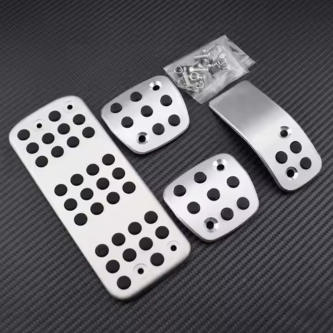 High quality Car Accessories Car Pedal Cover For Peugeot 206 206CC CC AT MT Car Gas Foot Rest Pedals