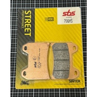 [Ready Stock] SBS 706HS brembo HPK 848 Radiation BMW F800 Dual Pin G6 Thunder S Brake Pad to Order