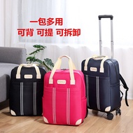 Style Detachable Trolley Bag Backpack Backpack Luggage Wheel Bag Luggage School Bag