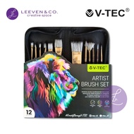 V-TEC ARTIST BRUSH SET ABS 75405/12 + BAG