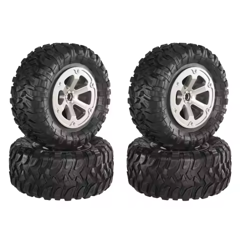 4pcs 73mm Tire Wheel Tyre for MN D90 MN98 MN99s WPL C14 C24 C24-1 C34 C54 B14 B24 B16 B36 Fayee FY00