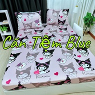 Ga giường thun LẠNH LỤA Ý mẫu Kuromi