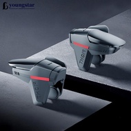 YOUNGSTAR 1Pair 4-Finger Linkage PUBG Game Controller Physical Auxiliary Grips for Peace Elite Arena