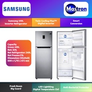 [RM120 Cashback] Samsung Refrigerator 410L | Peti Ais Samsung 410L Dua Pintu | Samsung 410L Fridge R