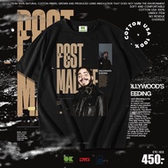 OK Apparel เสื้อยืดคอกลมแขนสั้น ลาย Post Malone ทรง oversize Cotton USA พร้อมส่ง