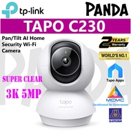 [SIRIM] TP-Link Tapo C230, 5MP, 3K Pan/Tilt AI Home Security Wi-Fi Camera