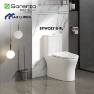 Sorento One Piece WC SRTWC8318-RL Full Size S TRAP 250MM 200MM P Trap 180mm Jamban Tandas toilet bow