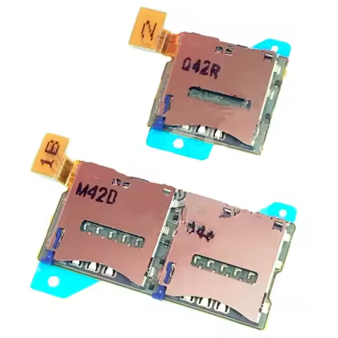 TF Card Slot + Sim Card Slot PCB Flex Cable For Sony xperia T2 Ultra XM50H D5303 D5322 D5306 sim car