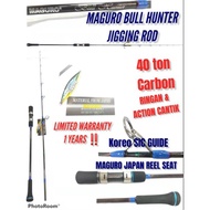 🔥 Maguro Jigging Rod Bull Hunter 🔥 ( S183-2 pe5 ) ( S183-2pe6 )