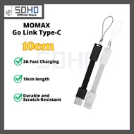 MOMAX Go Link Type C to USB-A Cable (10CM) White