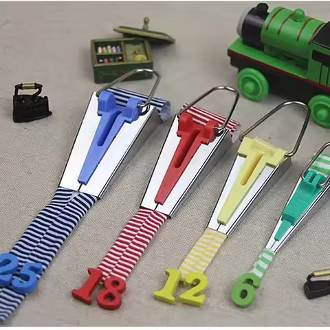 4Pcs/Set Sewing Accessories Bias Tape Makers - 4 size 6mm 12mm 18mm 25mm bias binding tape maker
