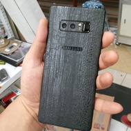 Samsung Galaxy Note 8-3M Black Burnt Mobile Skin This Month