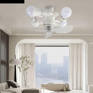 MXFASHION Heads Bubble Fan Light, E27 Screw Seat 2/3/4/5 Heads DIY Light Source Fan Light, DIY Bubbl