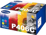 CLT-P406C Multipack Toner Compatible with Samsung CLT-P406C CLT-K406S for Samsung Xpress CLP-365 CLX