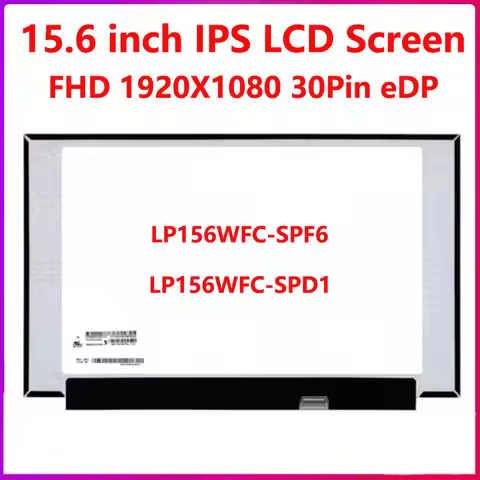 15.6 Inch Laptop LCD Screen LP156WFC-SPF6 LP156WFC SPF6 LP156WFC-SPD1 LP156WFC SPD1 Display Panel 19