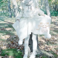 Fairy pretty skirt fluffy mori girl Japan style joker skirts elastic waist outfit fall winter bottom