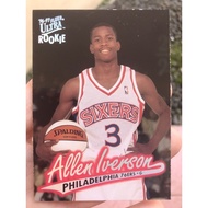 ALLEN IVERSON ROOKIE CARD 1996 NBA FLEER ULTRA BASKETBALL CARD