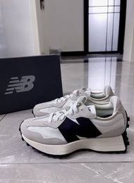 New Balance NB 327 城市 跑步鞋 灰黑白